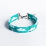 CLOUDS classic tirkizna bela