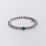 biserna narukvica zeleni kvarc