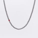 biserna ogrlica crveni kvarc