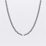 biserna ogrlica Crystal beli oniks m2