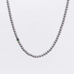 biserna ogrlica zeleni kvarc