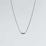 ogrlica Smile 3 perle mini