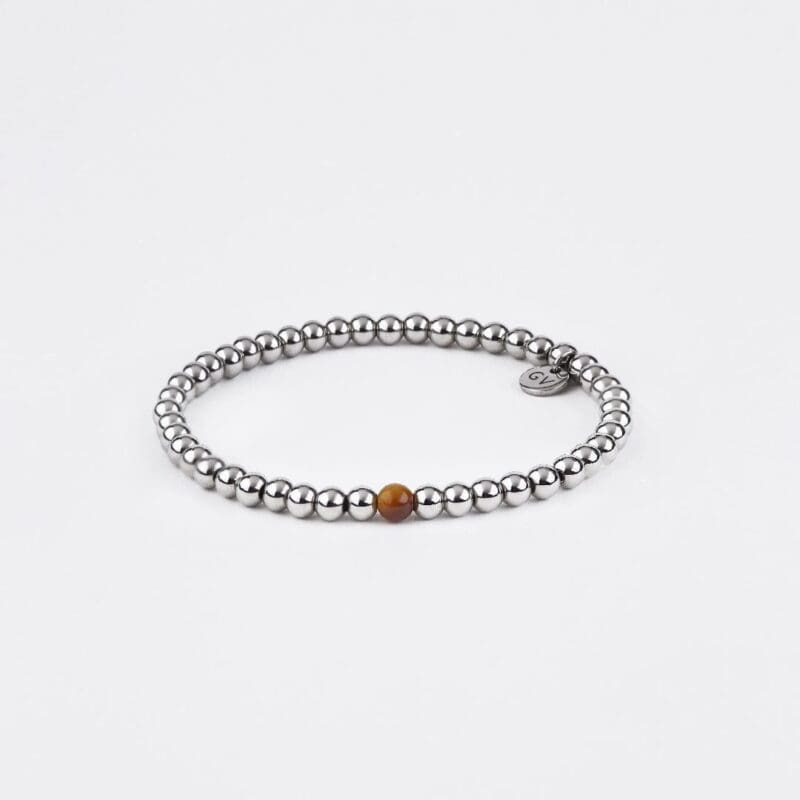 mini narukvica crystal srebrna tigrovo oko