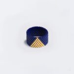 Triangle prsten teget zlatni