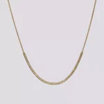 ogrlica zlatna nerđajući čelik Miyuki