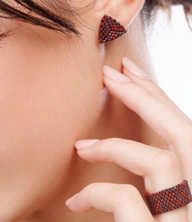 Miyuki perlice - minđuše i prsten