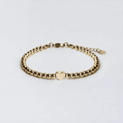 zlatna narukvica Love