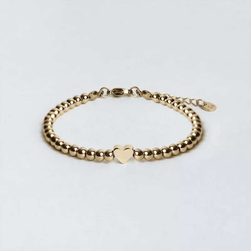 zlatna narukvica Love