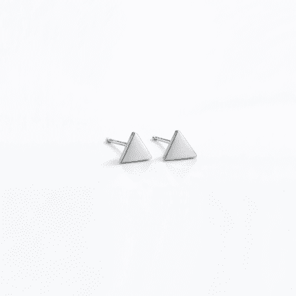 TINY minđuše zlatna triangle