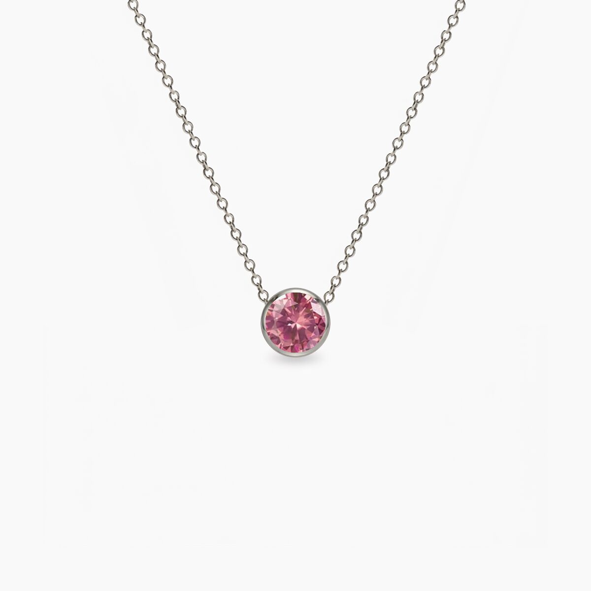 Birthstone-Jul-ogrlica-stainless-steel Birthstone Jul ogrlica stainless steel - Slika 1