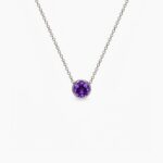 Birthstone Jun ogrlica stainless steel