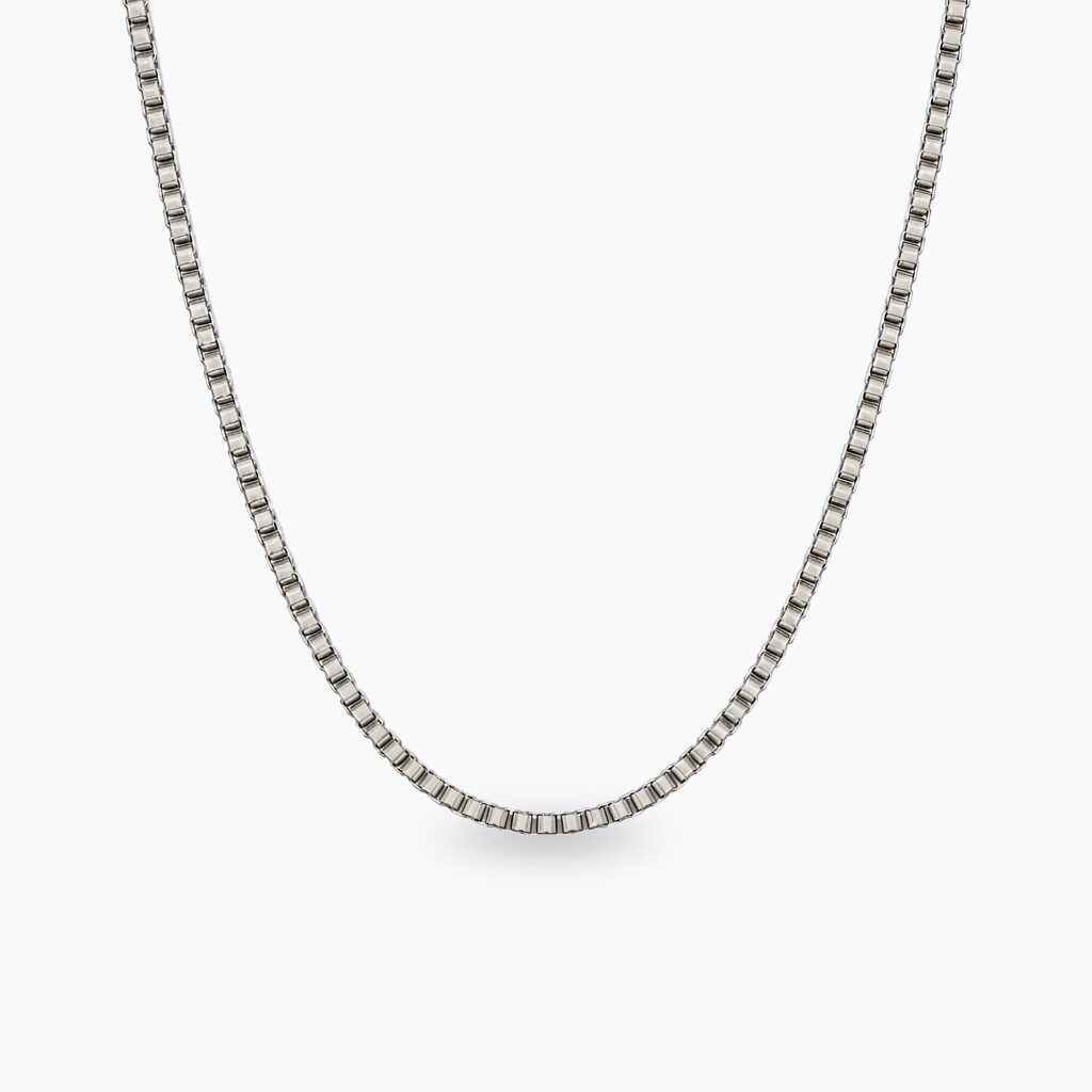 Box chain ogrlica stainless steel Box chain ogrlica stainless steel - Slika 1