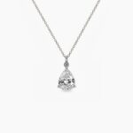CHARM cirkon kapljica stainless steel