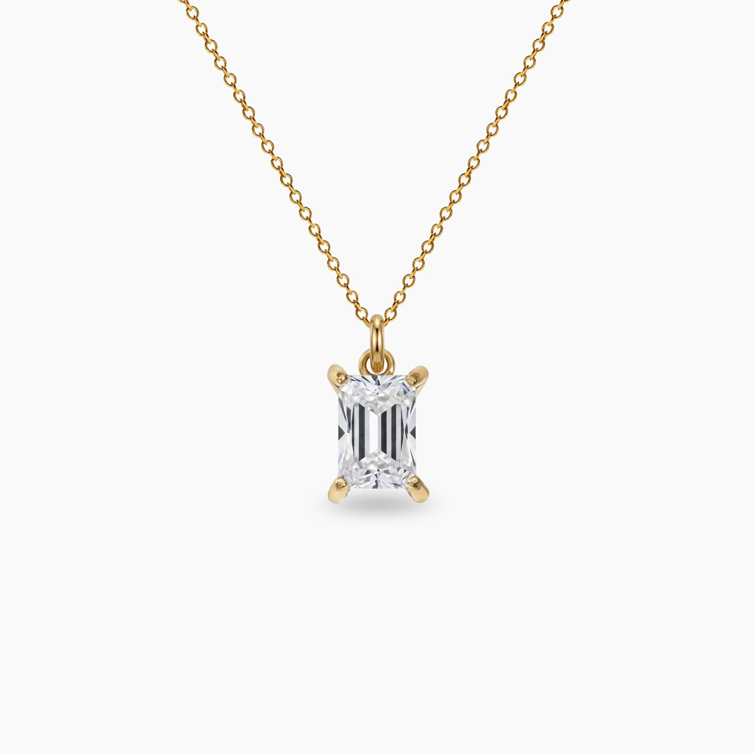 CHARM-cirkon-pravougaoni-stainless-steel-14k-pozlata CHARM cirkon pravougaoni stainless steel sa pozlatom - Slika 1