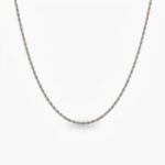 Rope chain ogrlica stainless steel