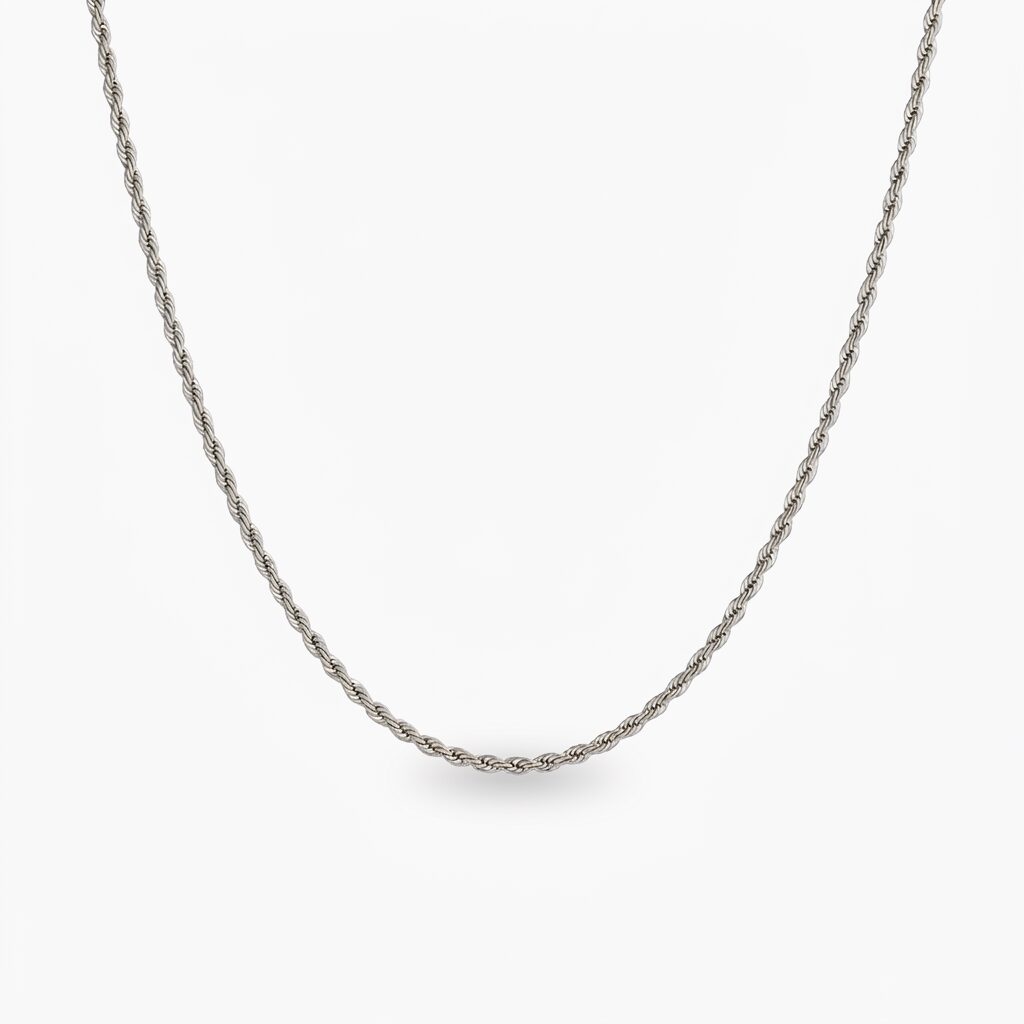 Rope chain ogrlica stainless steel Rope chain ogrlica stainless steel - Slika 1